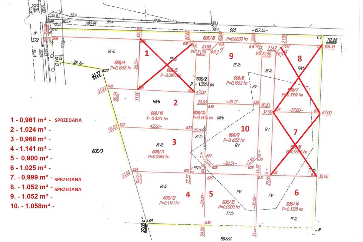 Działki z wydanymi warunkami zabudowy! - Pełny obrazek: 2/4