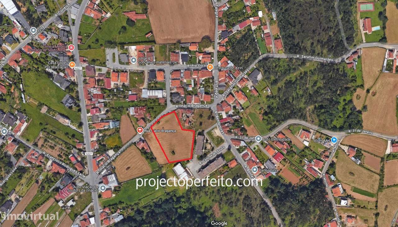 Terreno Para Construção  Venda em São Miguel do Souto e Mosteirô,Santa - Grande imagem: 2/5