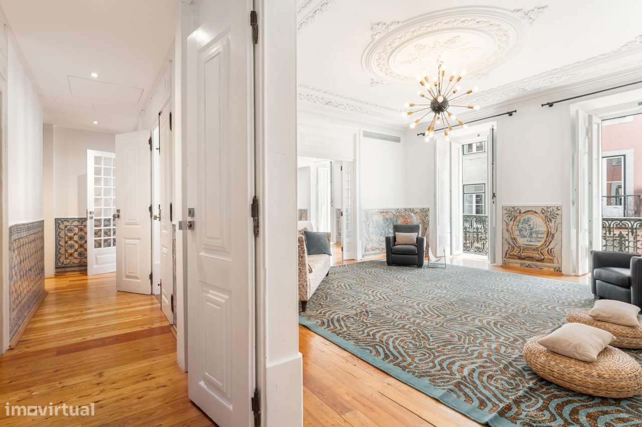 Apartamento T4 com estacionamento, Chiado, Lisboa - Grande imagem: 3/56