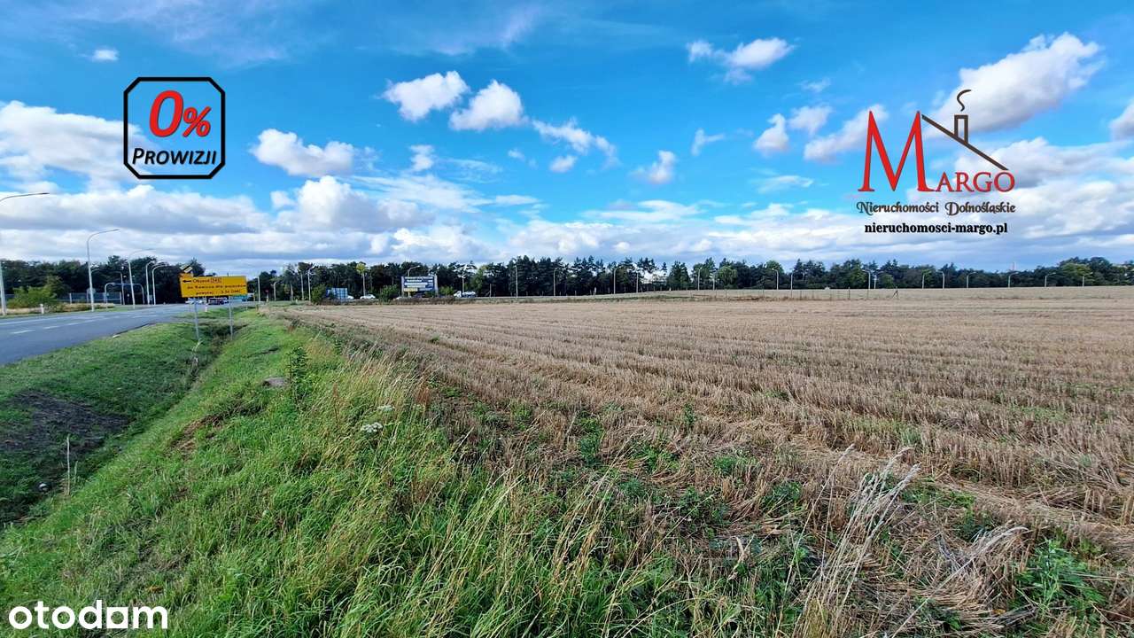 Działka pod aktywność gospodarczą, uchwalony MPZP przy DK94 0%prowizji-1