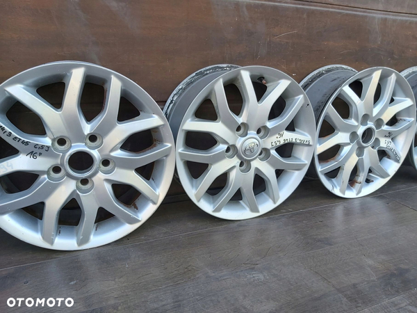 ALUFELGI 16 5 x 114,3 Toyota AVENSIS T27 Auris Verso Corolla Verso - 2