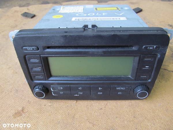 radio do VOLKSWAGEN GOLF V - 1