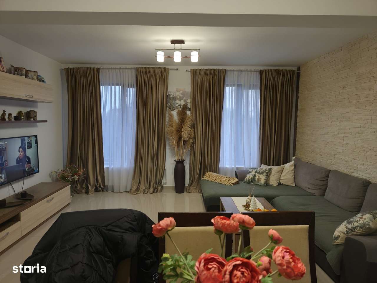 FARA COMISIOANE casa mobilata elegant si utilata cu 3 camere 3 bai P+1-10