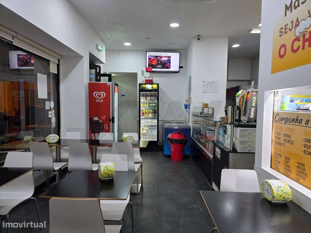 Café/Snackbar para Trespasse – Rebelva, Parede - Grande imagem: 4/15