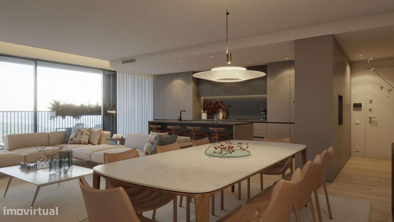 Apartamento de Luxo com Varanda, em Nogueira, Braga-3