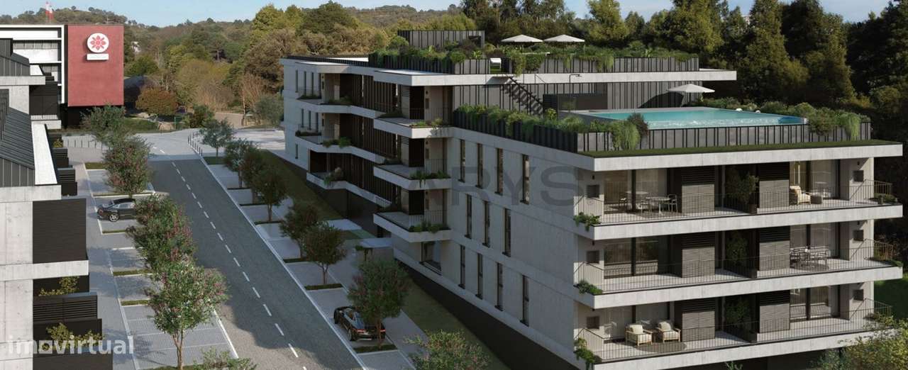 Apartamento T0+2 | Condomínio Fechado "Sete Fontes Park Residence"-15