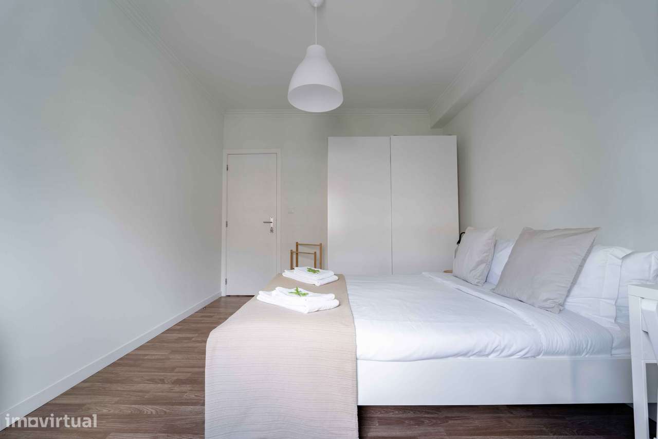 Quarto privado em apartamento partilhado - São Vicente - Grande imagem: 2/29