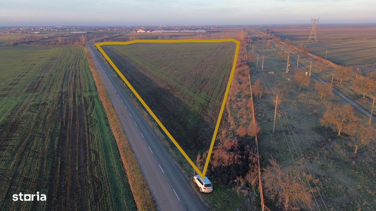 Teren de vanzare pentru proiect constructie case - Arad 6,74 ha - Imagine principală: 4/8