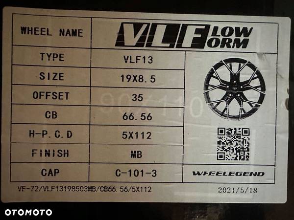 Felgi 19cali Audi BMW Mercedes Seat Skoda Ford Vw - 10