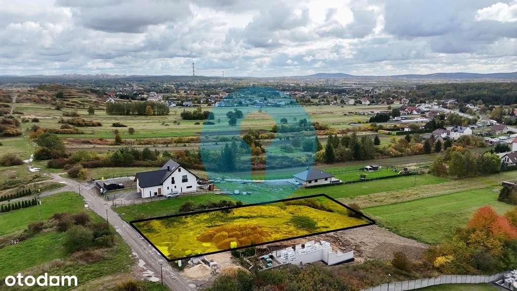 Widokowa działka 1823 m² w Kostomłotach Drugich - Pełny obrazek: 4/4