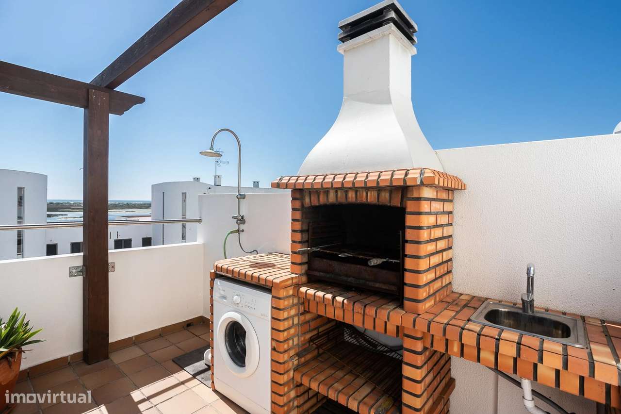 Apartamento em Cabanas de Tavira com terraço, piscina e vistas ria e m - Grande imagem: 2/38