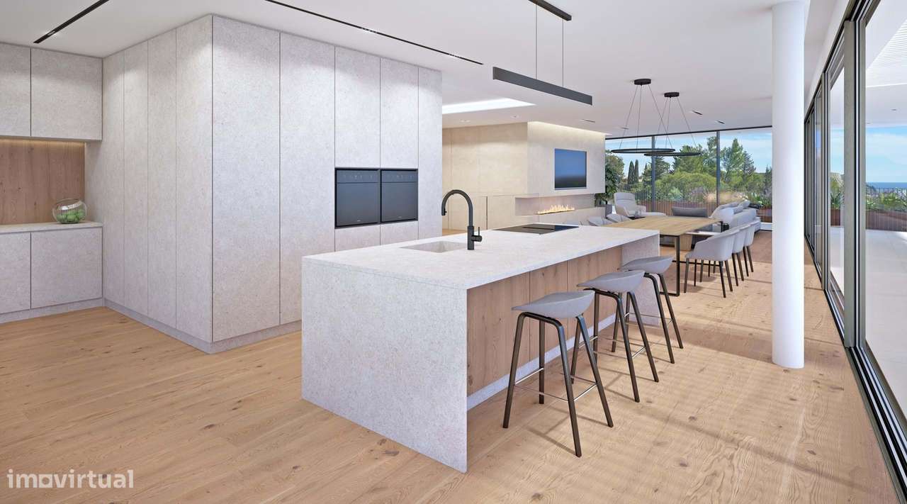 MORADIA T4 AUTO-SUFICIENTE DE LUXO COM VISTAS SOBERBAS - Grande imagem: 4/10