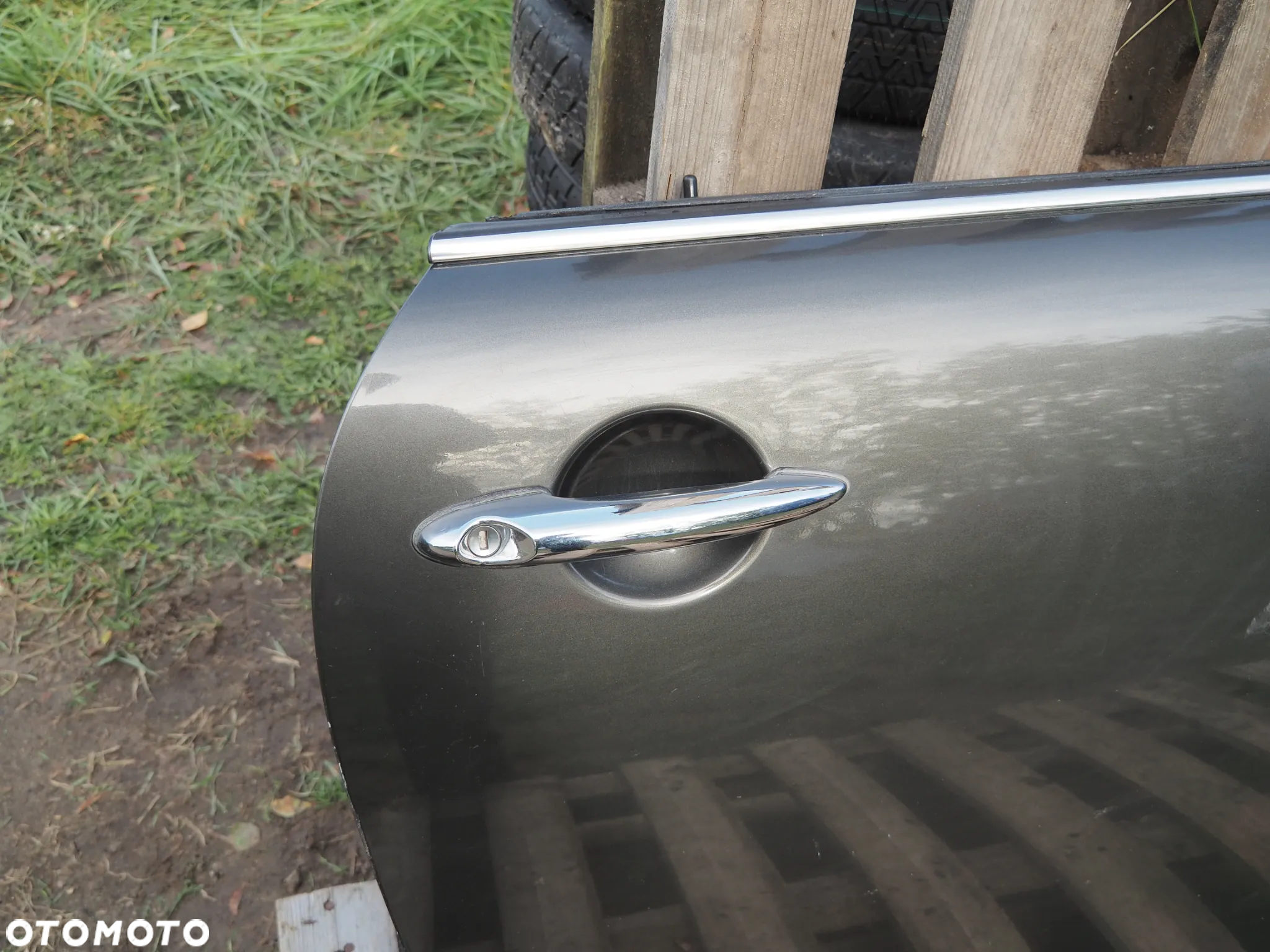 Drzwi przód przednie prawe Mini Cooper R50 Royal Grey Metallic - 2