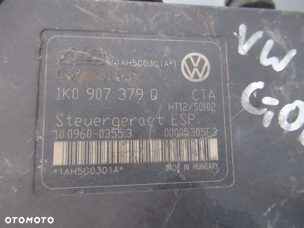 POMPA HAMULCOWA ABS AUDI SKODA OCTAVIA II SEAT LEON 2 VW GOLF V 1K0614517M 2003- - 4