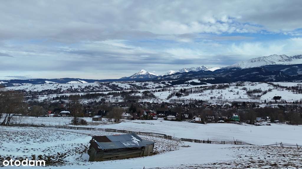 Działka rolna z panoramicznym widokiem na Tatry.-11