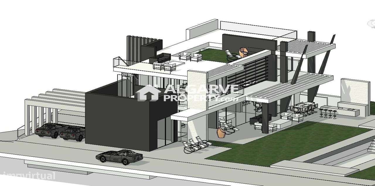 Fantástica moradia V4+1 em construção perto de uma zona comercial e do - Grande imagem: 4/7