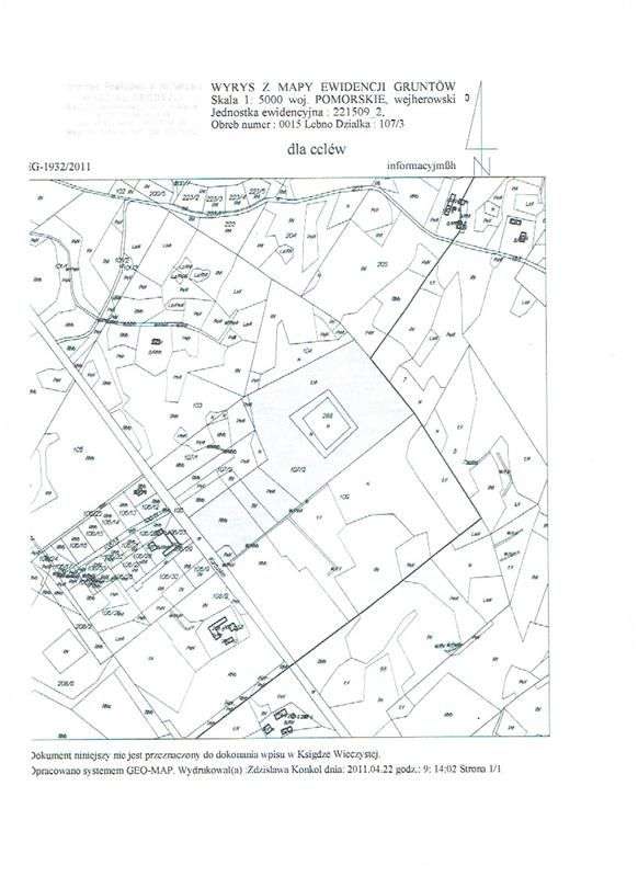 Działka usługowa - Łebno-5