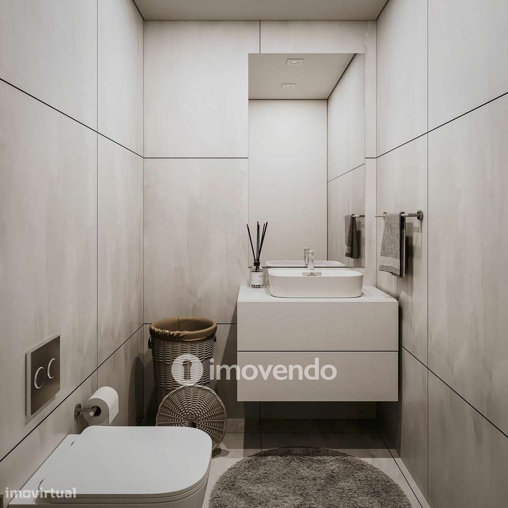 Apartamento T2 novo, com vista Rio, no Empreendimento D'Ouro Mar-13