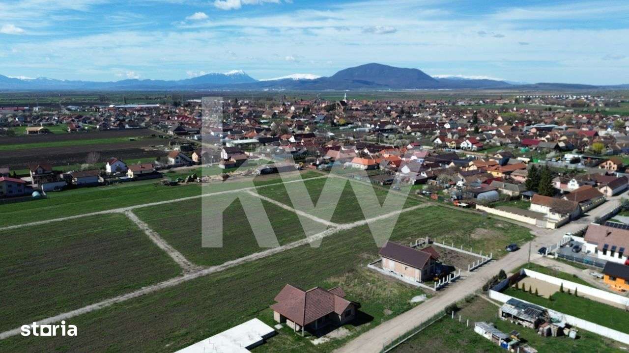 Teren de 502 mp in Halchiu - utilitati - Comision 0%-11