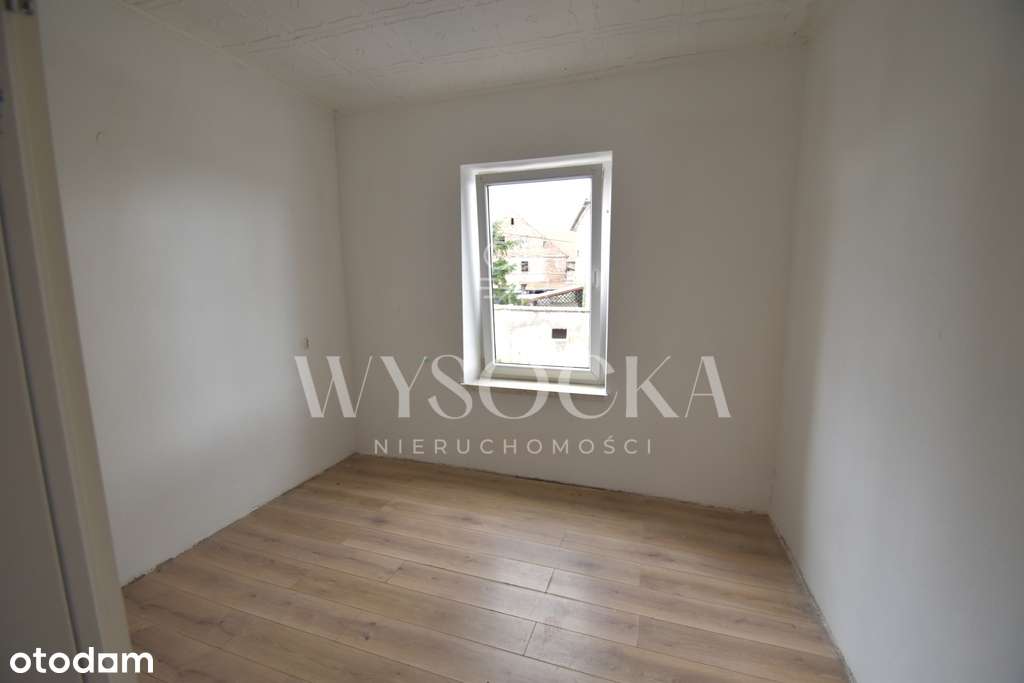 Pieszyce, 54 m2 wysoki parter - do remontu.-1