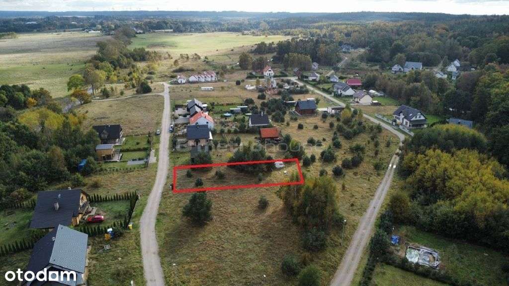 Działka budowlana w Dębinie,1008 m2, 2 km do morza-3