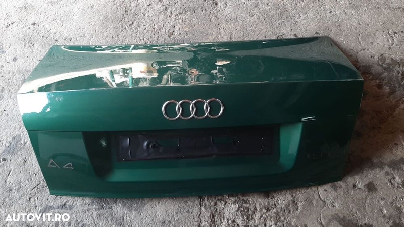 Capota spate Audi A4 B6 Berlina albastra/neagra/verde/argintie LA7W 2001-2004 - 3