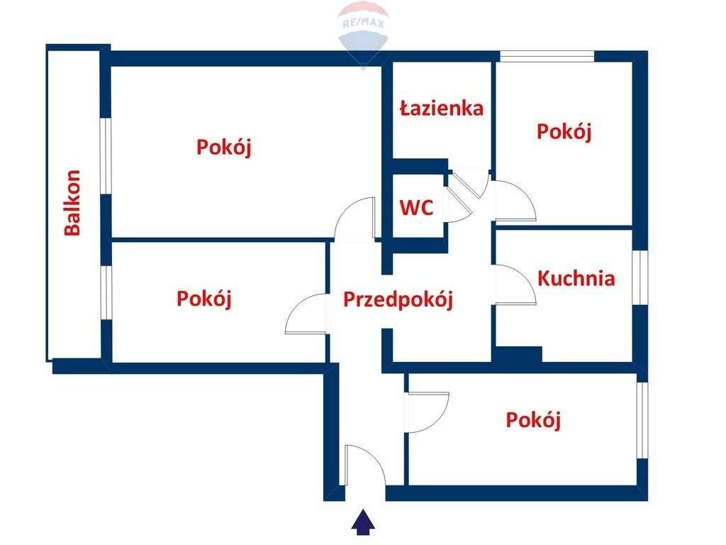 4 pokoje, rozkładowe, świetna lokalizacja - Pełny obrazek: 2/20