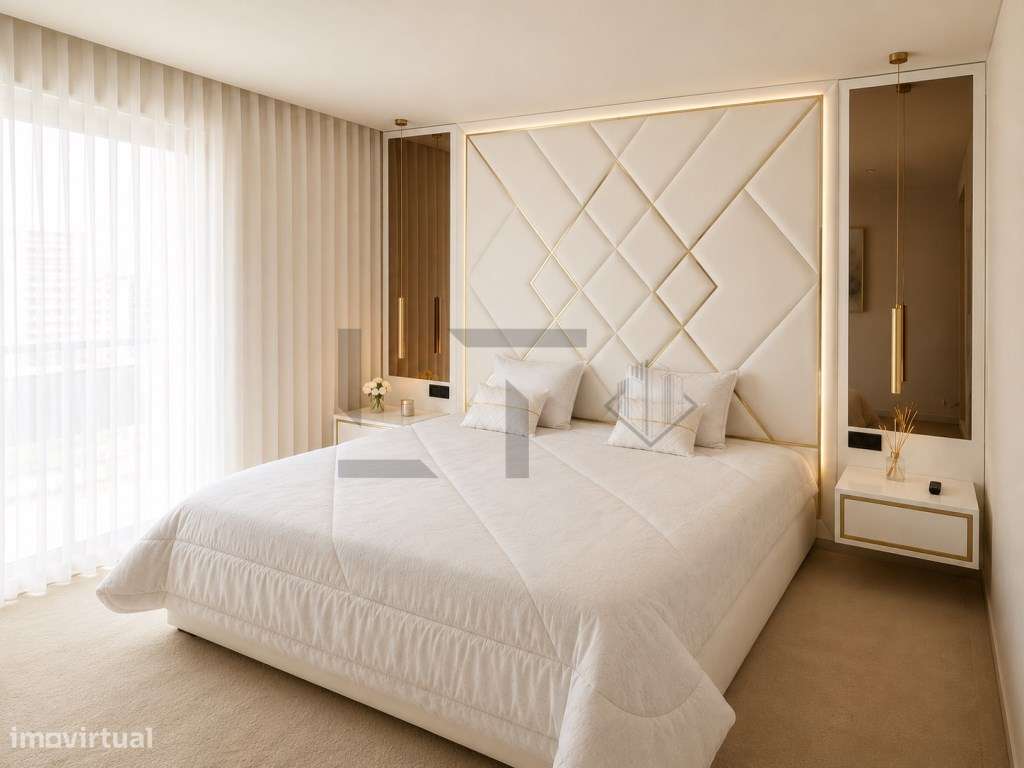 Penthouse T3 com Terraço e Piscina Privada com plena Vista Mar e da...-11