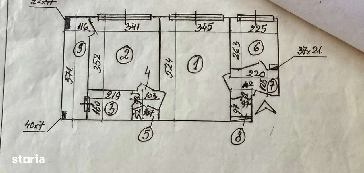 Apartament 2 camere, Dristor, balcon inclus-10