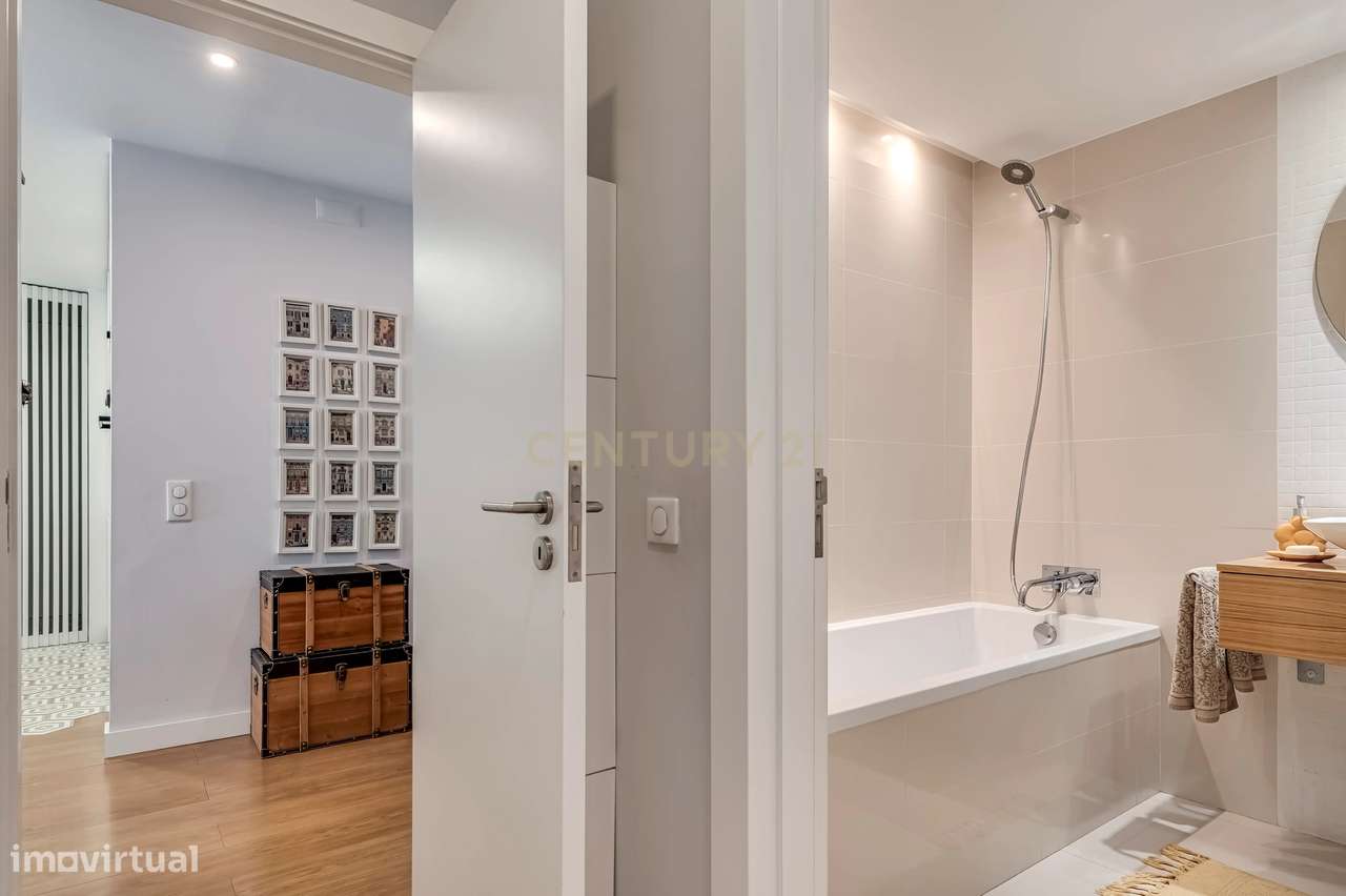 Apartamento T2 com Terraço e Parqueamento-15