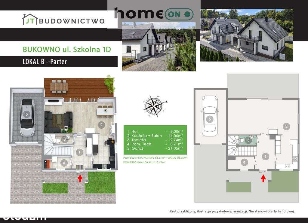 Podwyższony stan deweloperski! Dom bliźniak!-4