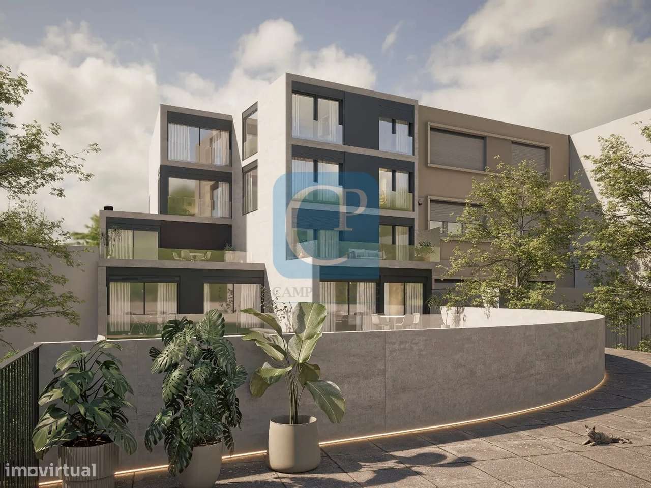 Apartamento T1 em construção no Empreendimento Campus Premium-21