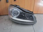 Farol A2048204439 MERCEDES C S204 W204 FASE 2  2012 200CDI 136CV 5P PRETO DRT H7 VIDRO COM RISCO ORIGINAL - 1