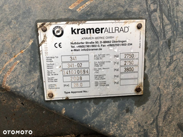 Kramer Allrad 280 341-02 Radlader - Części -  Wał - 3