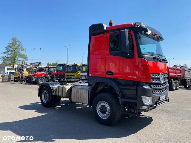 Mercedes-Benz AROCS 2043 4X4 ciągniK + naczepa wywrotka Schmitz - 10