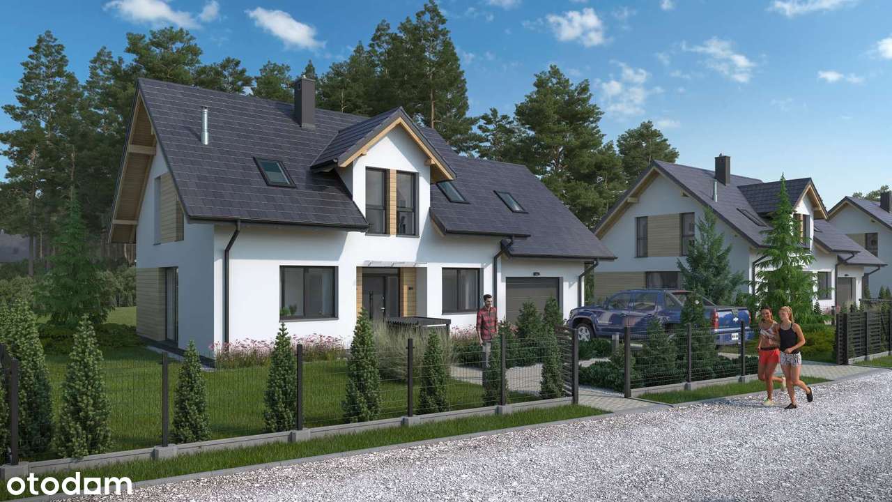 Nowe domy wolnostojące na Osiedlu Parkowym-6