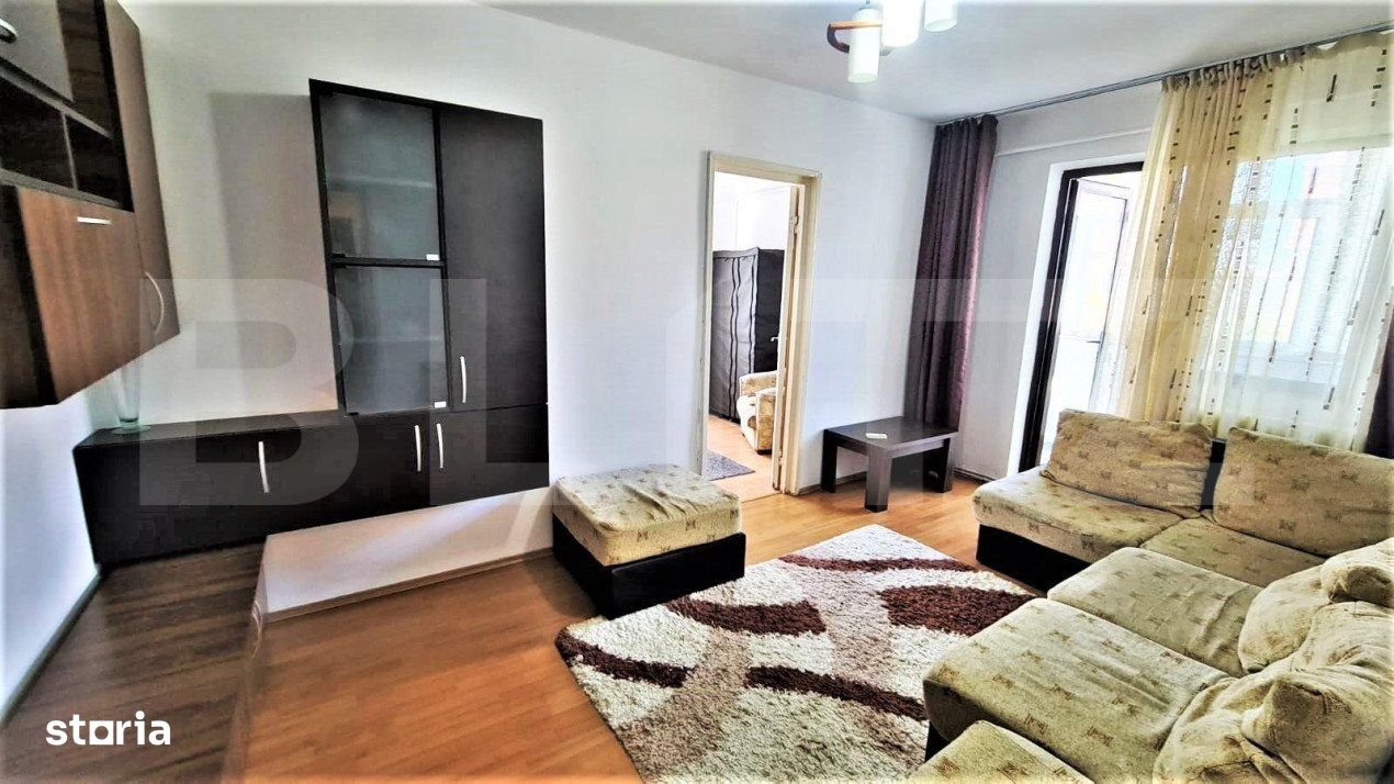 Apartament de 2 camere, 41mp, semidecomandat, zona Alexandru