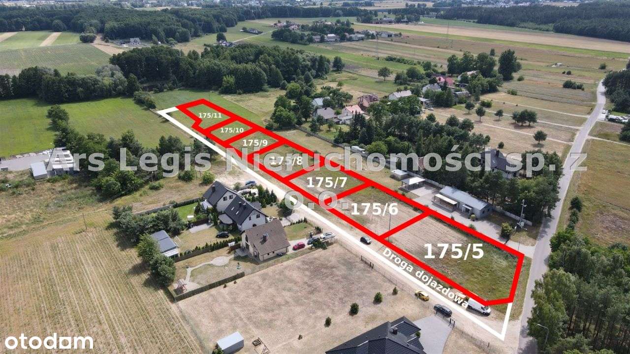 Działka, 1 000 m², Obrębizna-0