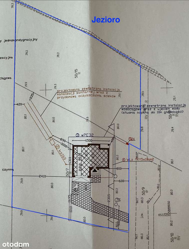 Działka budowlana nad jeziorem (z projektem i pozwoleniem na budowę) - Pełny obrazek: 5/5