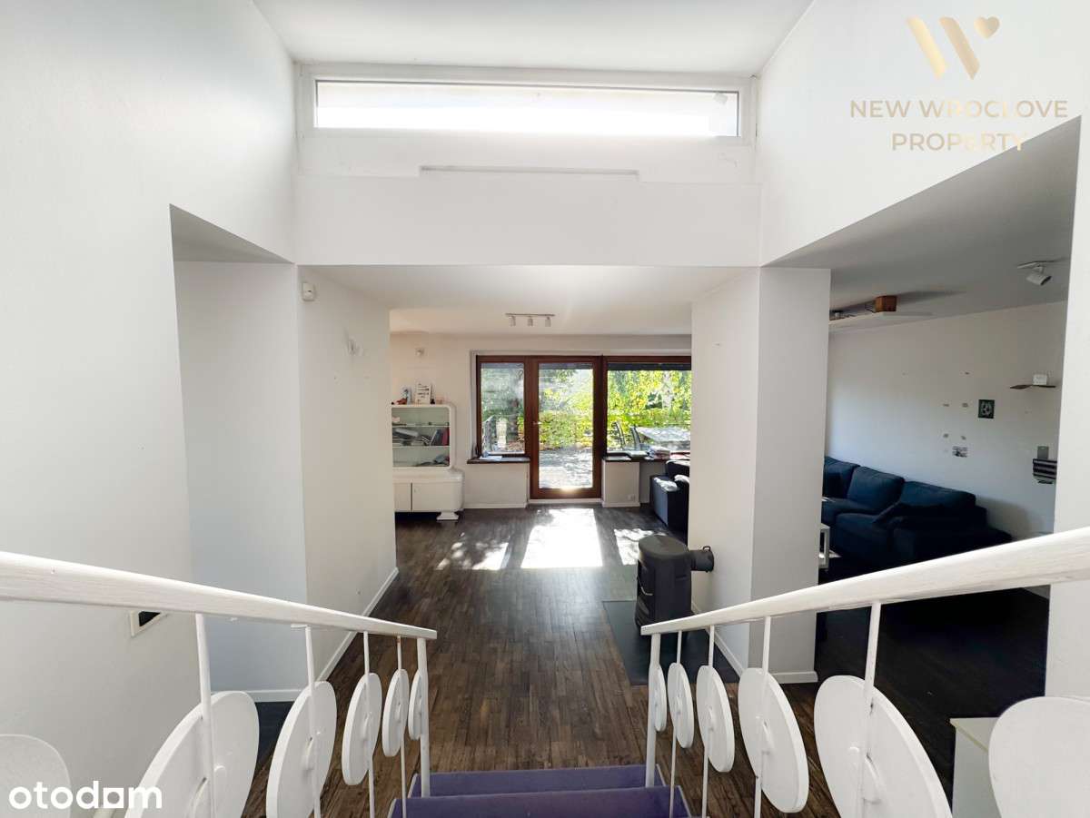 Nietuzinkowy dom na Wojszycach | duży taras-14