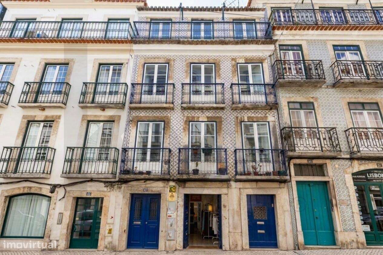 T2+1 com varandas na Rua dos Poiais de São Bento, lisboa, em Prédio Po-21