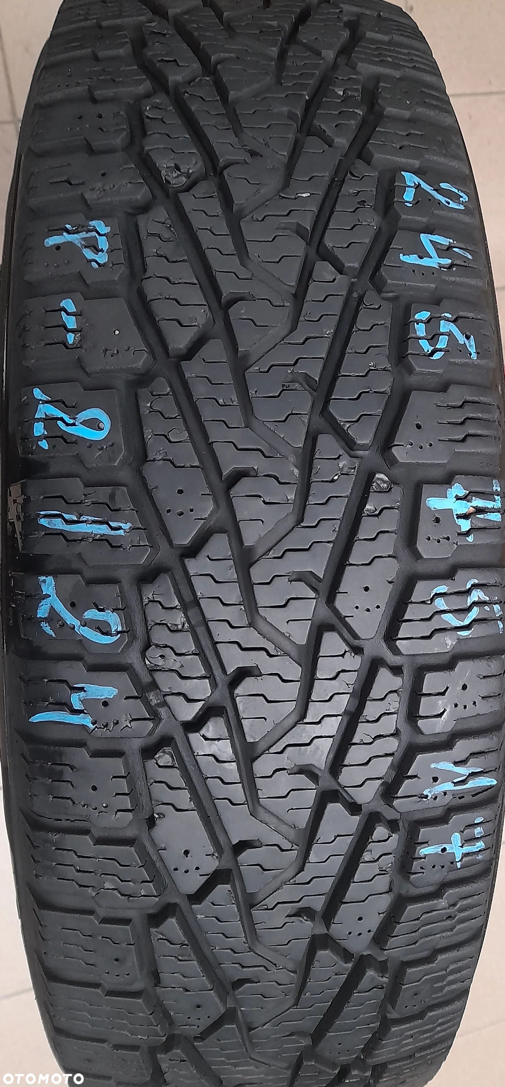 245/75r17 (P02/24)01 1szt 8mm Hakkapeliitta LT2 NOKIAN ZIMOWA - 1