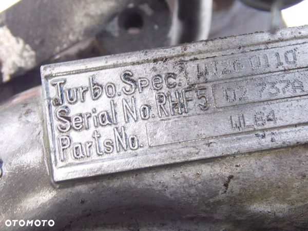 TURBO TURBINA FORD RANGER I 2.5 TD 98-03 - 3