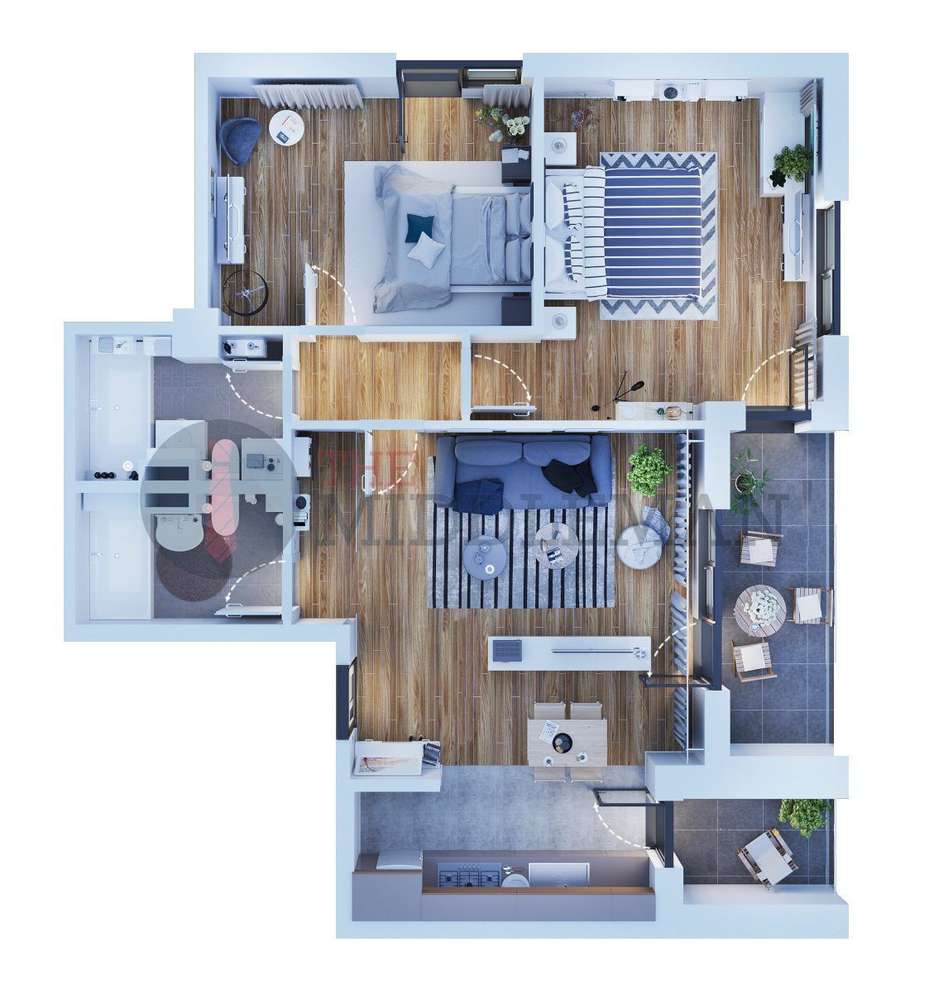 Apartament cu 3 camere langa  Mall Veranda-1