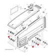 Zestaw mocowania Massey Ferguson 3901498M91 Oryginał - 3