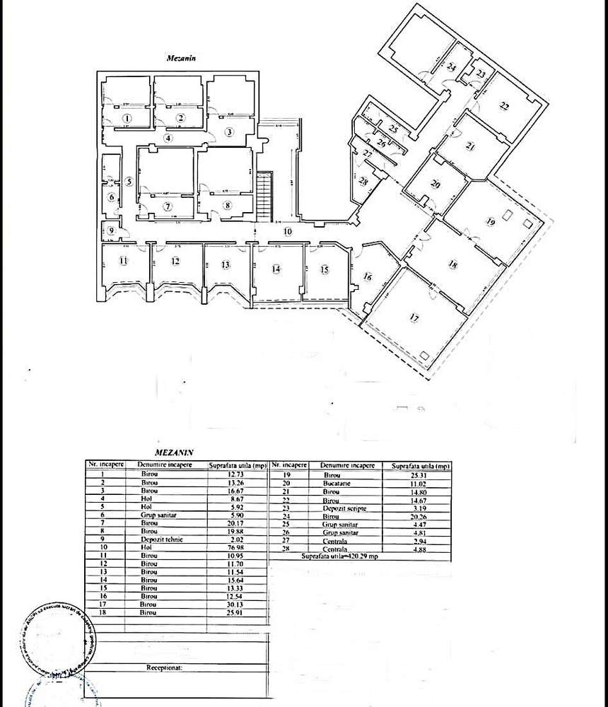 Spatiu pentru birouri de inchiriat in zona B-dul Dacia, Oradea - Imagine principală: 2/14