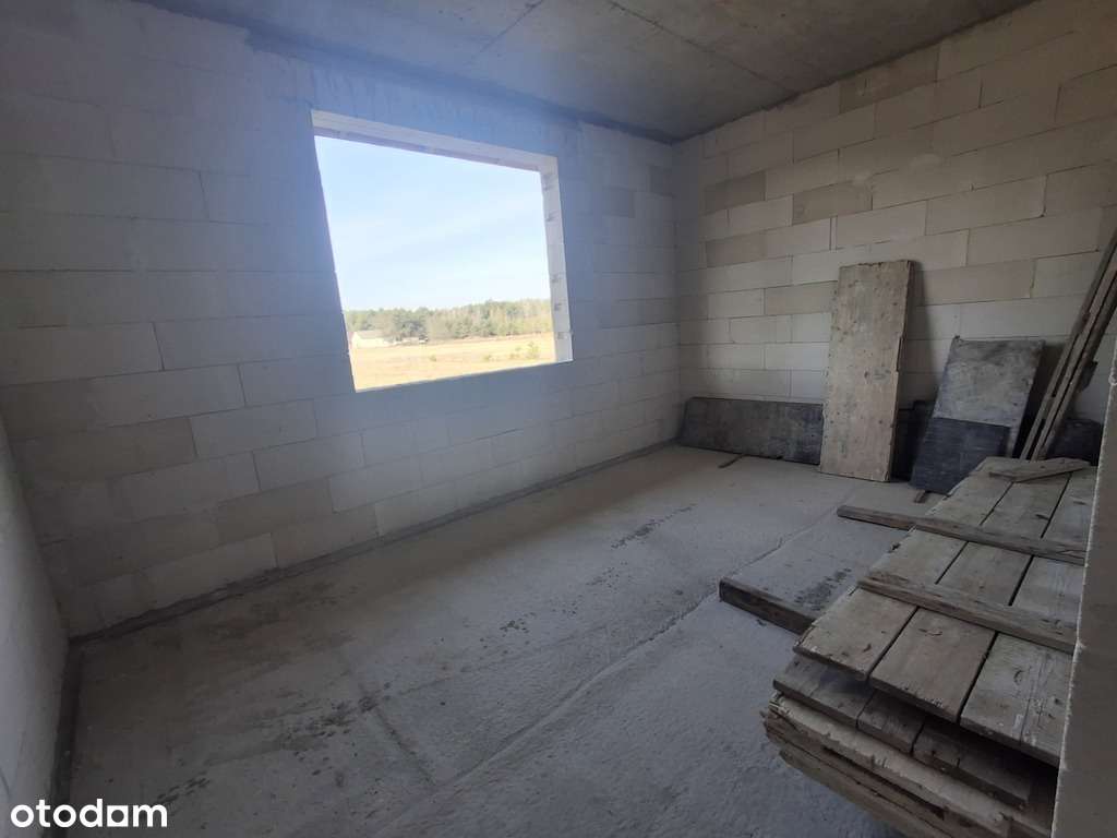 Działka budowlana z domem w stanie surowym-10