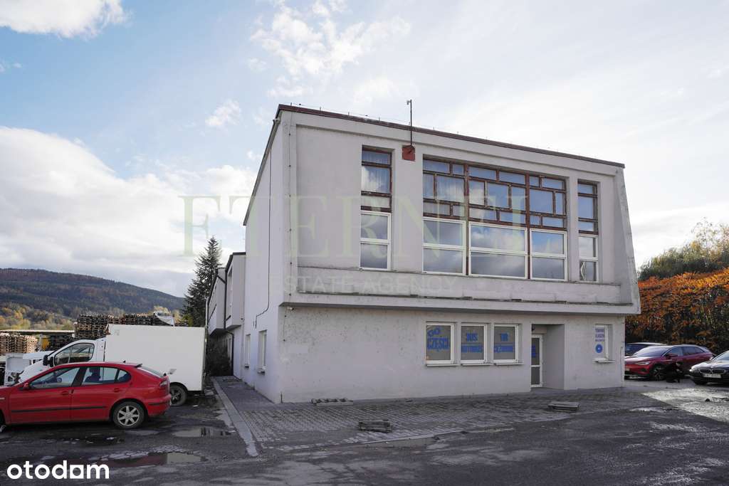 Plac 30 arów z biurowcem i garażami – Myślenice - Pełny obrazek: 5/8