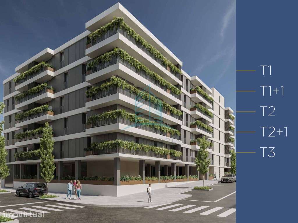 Apartamento T2 com Terraço-7