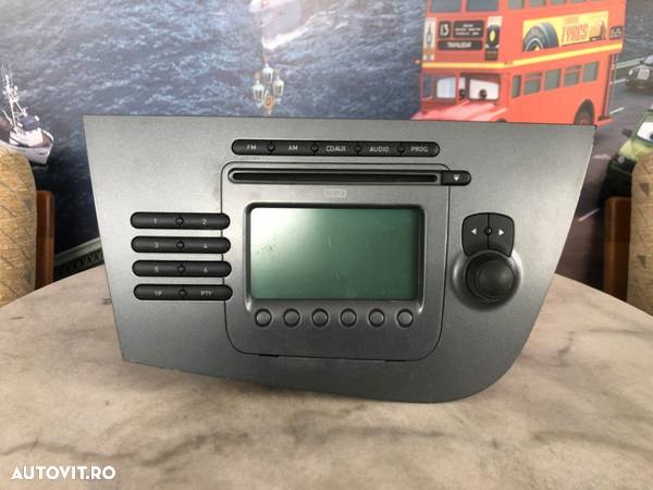 radio cd player mp3 seat leon cod 1p1035186b n87 - 1